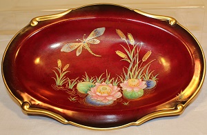 Carlton Ware Dragonfly Dish